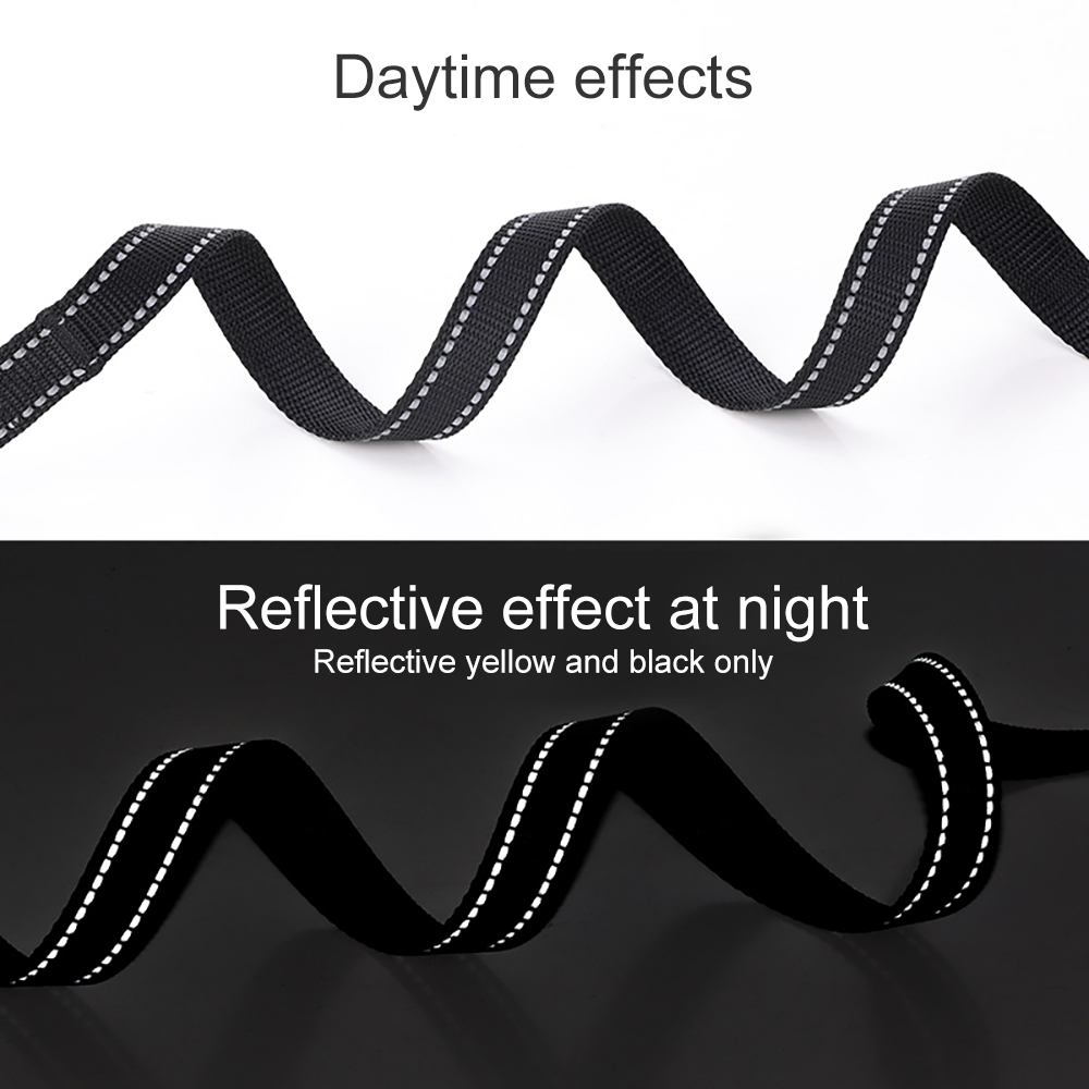 Dog Training Leashes Rope Reflective Nylon Webbing Outdoor Dog Walking Webbing 4.6m/9.1m/15.3m Extended Rope Strong and Durable