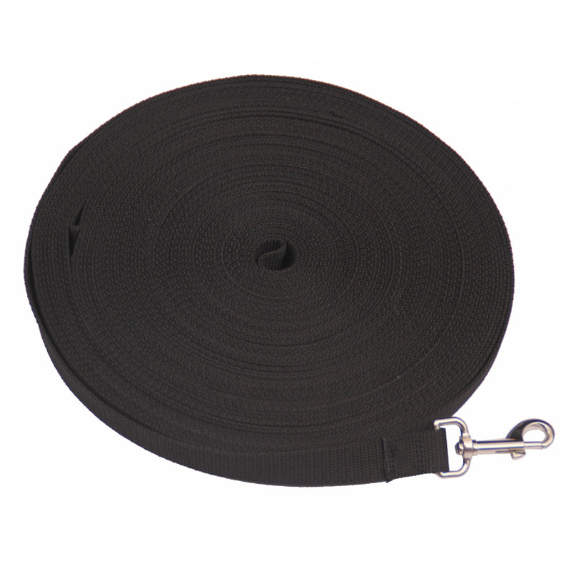 Nylon Training Dog Leash for Small Medium Large Dogs, 8M/10M/15M/20M Long Leash Dog Lead for Obedience Recall Training, Camping