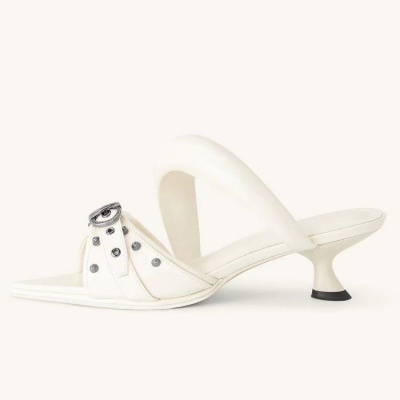 Cat Brand Heel Pointed Fashion Show Outdoors High-heel Slippers Summer Women Sexy Gathering Party Commuting Sandals Size 34-43 9e29 be7