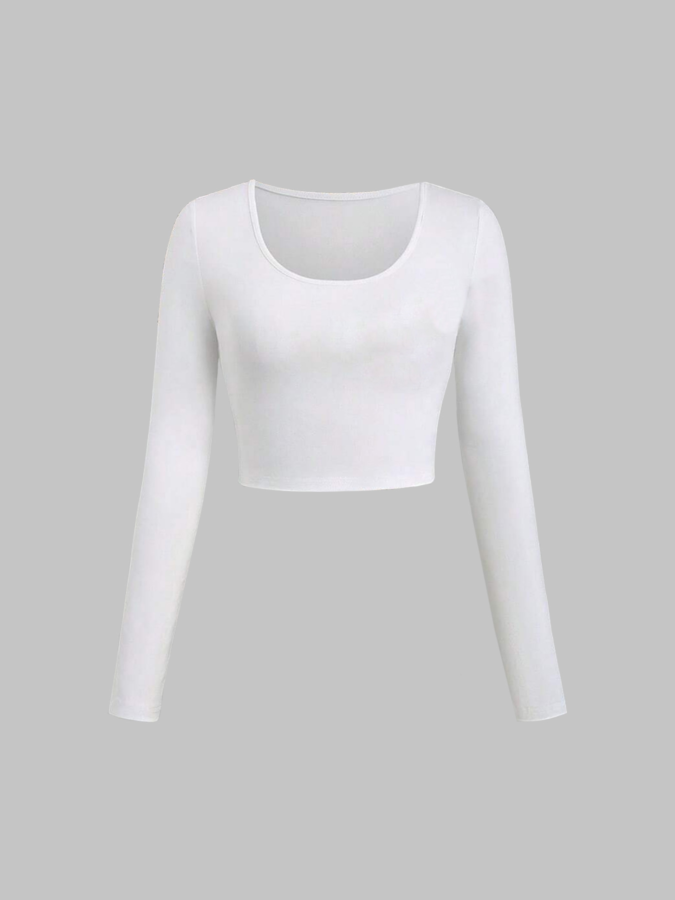 Women's T Shirts Elegant women's Casual long sleeved T-shirt versatile slim fit top