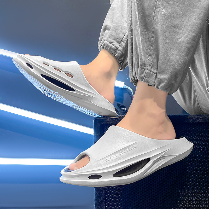 Fashion Men's Slippers Indoor Outdoor Sandals Beach Comfortable Soft Slides Men Casual Shoes Flip-flops Men Women Home Slippers