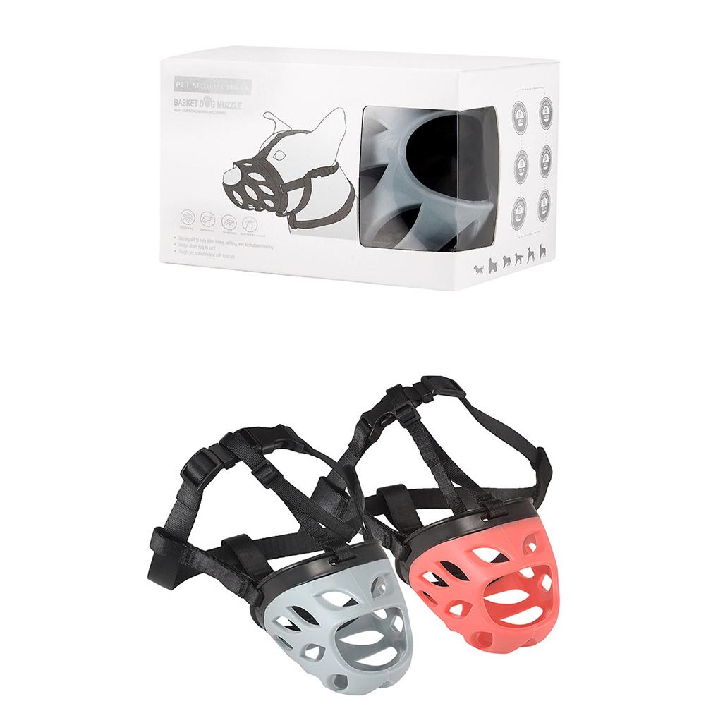 Pet Dog Muzzle Anti-bite Anti-barking Breathable Basket Mouth Mask For Small Medium Large Dogs