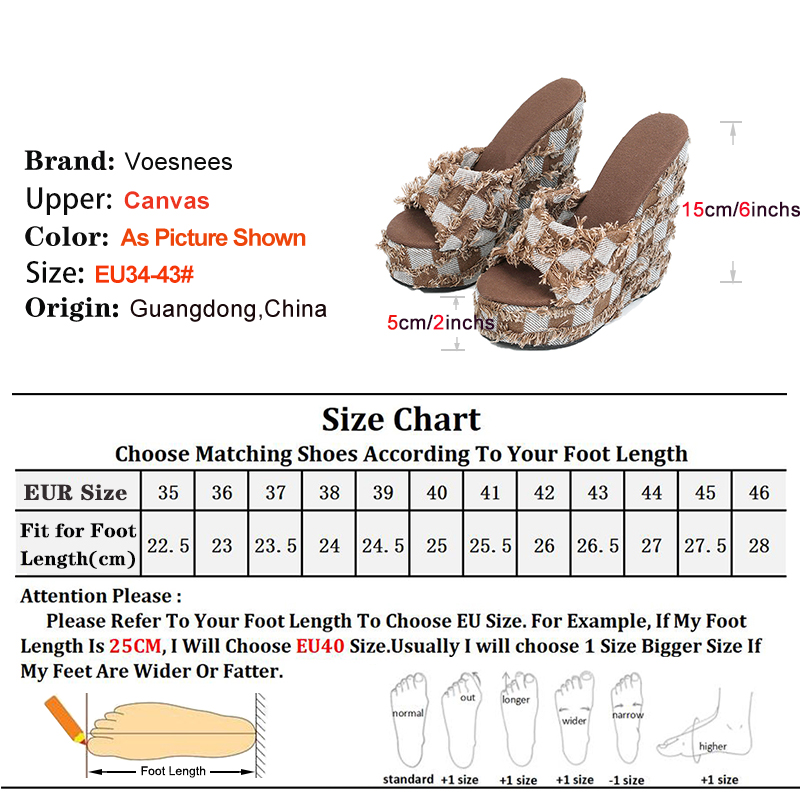 Breathable Canvas Slippers For Women 14.5CM Wedges Outdoors Female Shoes Fashion Color Block High Heels 2024 New Summer Sandals