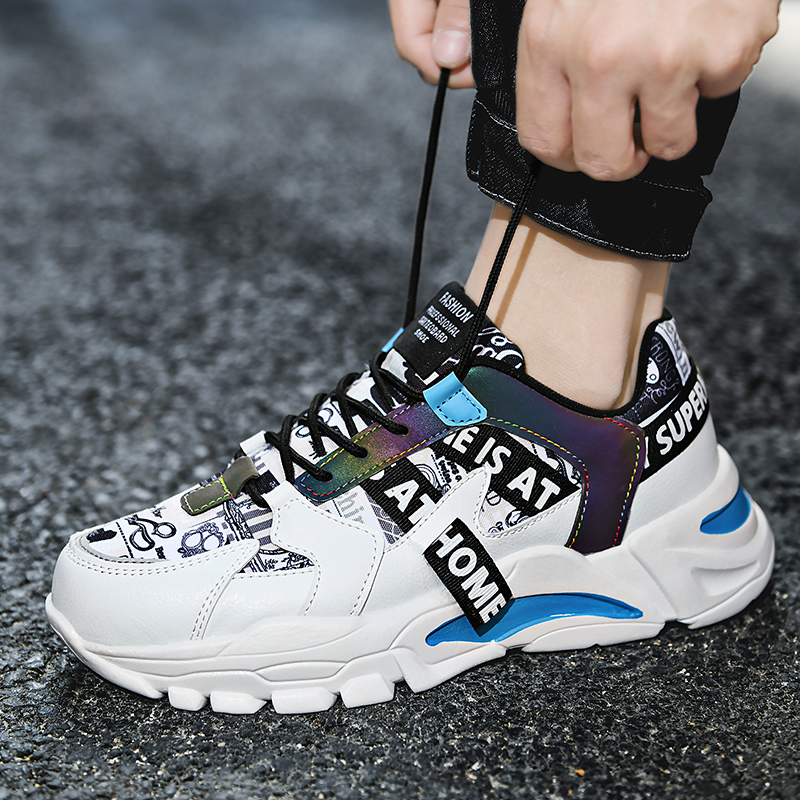 INS Shoes Men Sneakers Outdoor Mens Casual Shoes Tenis Luxury Trainer Race Trend Skateboard Sport Running Shoes For Men Footwear