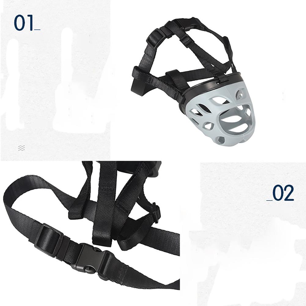 Pet Dog Muzzle Anti-bite Anti-barking Breathable Basket Mouth Mask For Small Medium Large Dogs