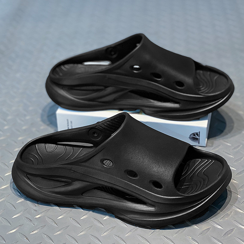 New Men's Slippers Indoor Outdoor Sandals Beach Comfortable Soft Slide Clogs Casual Shoes Men Women Home Slippers Big Size 46 47
