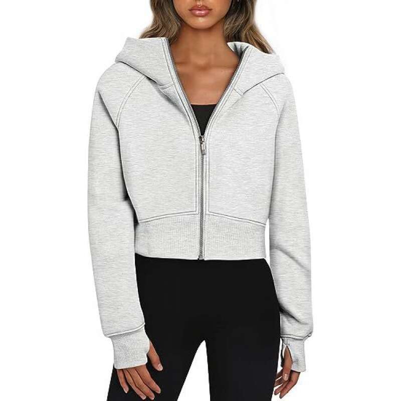 2024 Womens Hooded Zipper Short Casual Plus Veet Long Sleeved Sweatshirt Zip Up Y2k Mens Streetwear Designer Hoodie Men