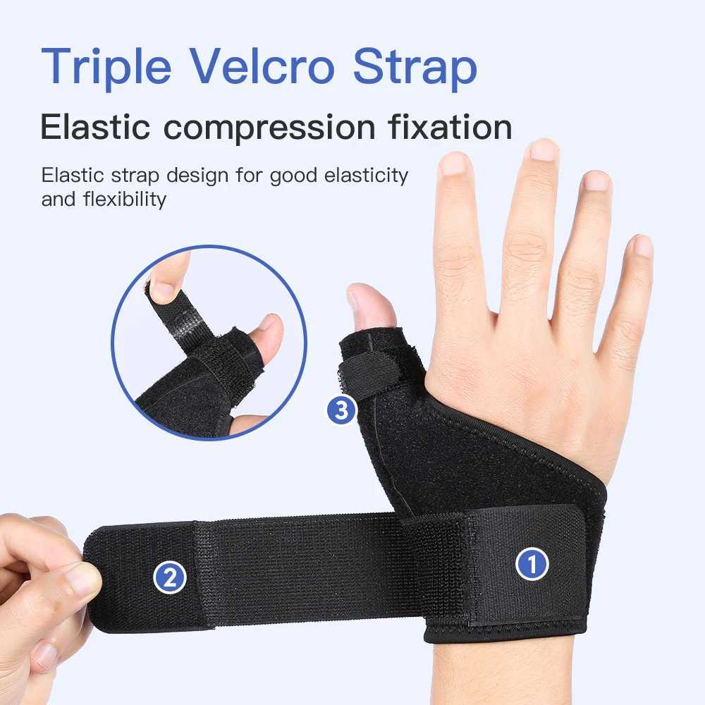 Wrist Support 1PC Flexible Splint Wrist Thumb Support Brace for Tendonitis Arthritis Breathable Thumb Protector Guard Fits Right and Left Hand z240913