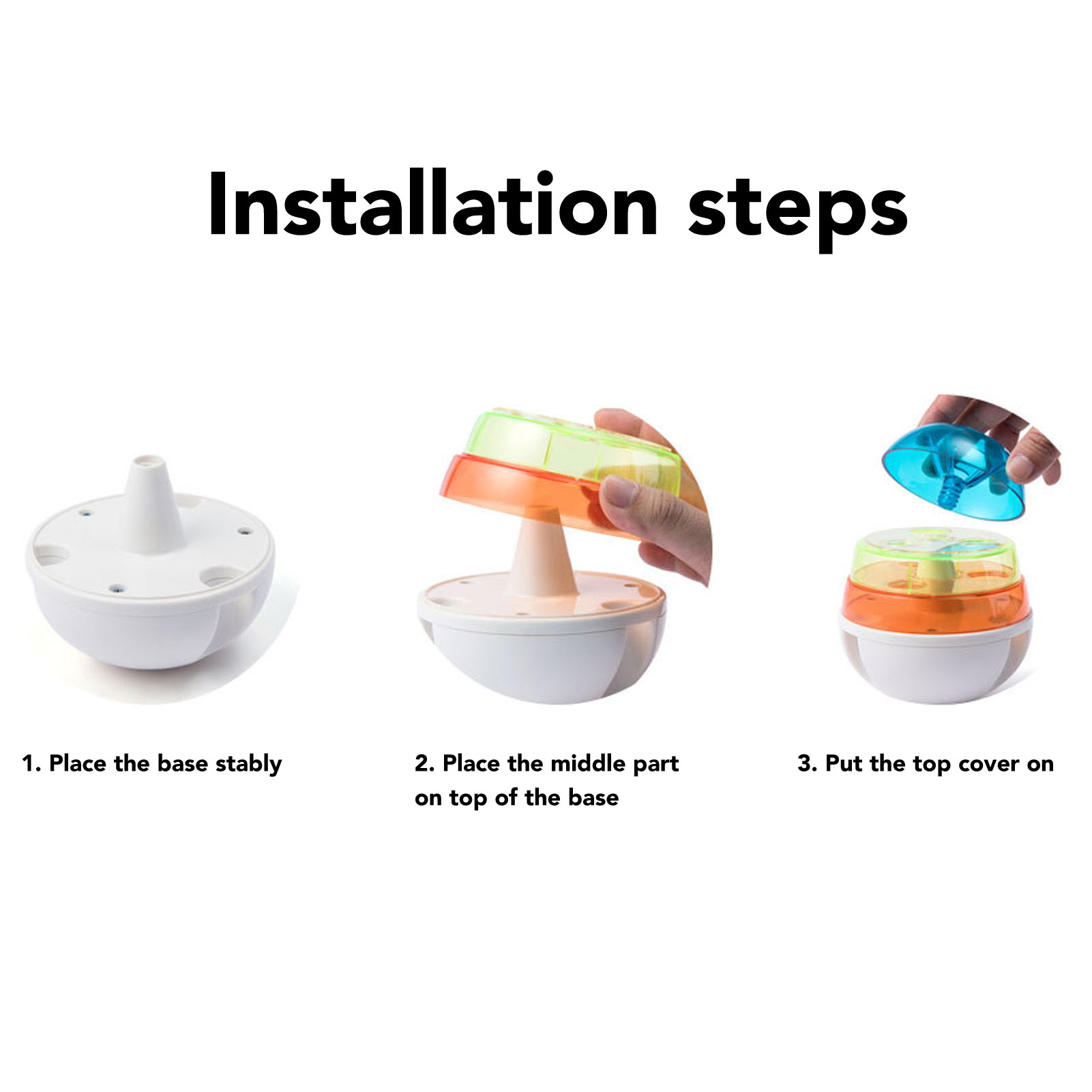 Dog Treat Dispensing Toy Ball Intellectual Stimulation IQ Training Interactive Dog Slow Feeder Toy