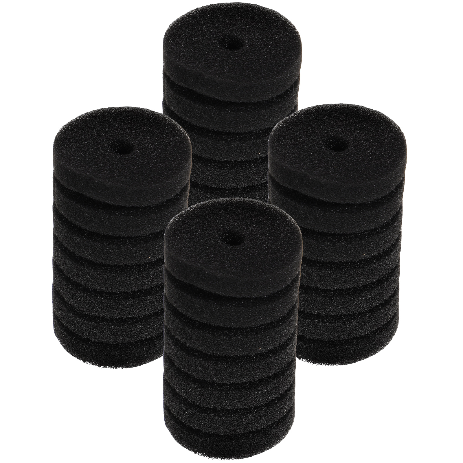 4pcs Aquarium Filter Sponge Fish Tank Filter Sponge Aquarium Air Pump Replace Sponge Pre-filter Sponge
