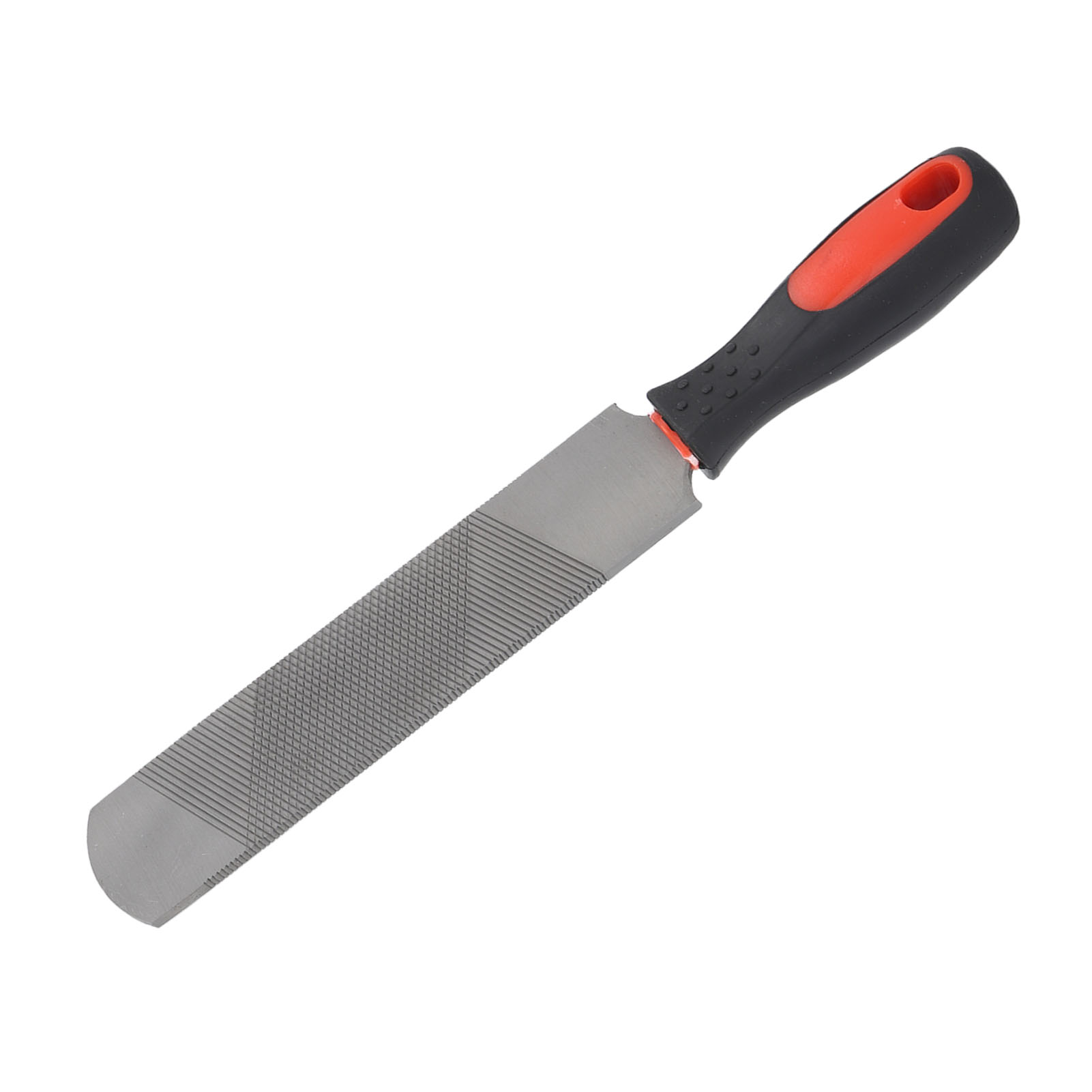 Horseshoe File with Flexible Handle for Horse, Hoof Rasp, Carbon Steel, Ergonomic Trimming Tool, 8 in