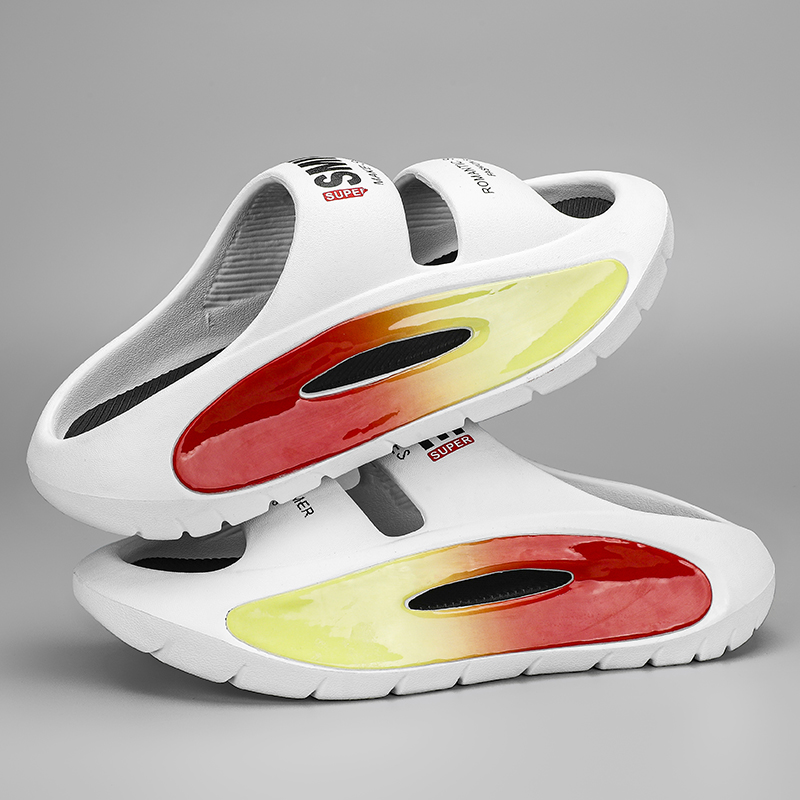 Fashion Men Women Slippers Indoor Outdoor Sandals Beach Soft Thick Sole Slides Casual Shoes New Mens Flip-flops Home Slippers