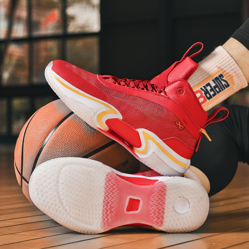 Men's Breathable Mesh Basketball Shoes: Non-Slip, Cushioned, Athletic hot Sneakers for Training & Walking