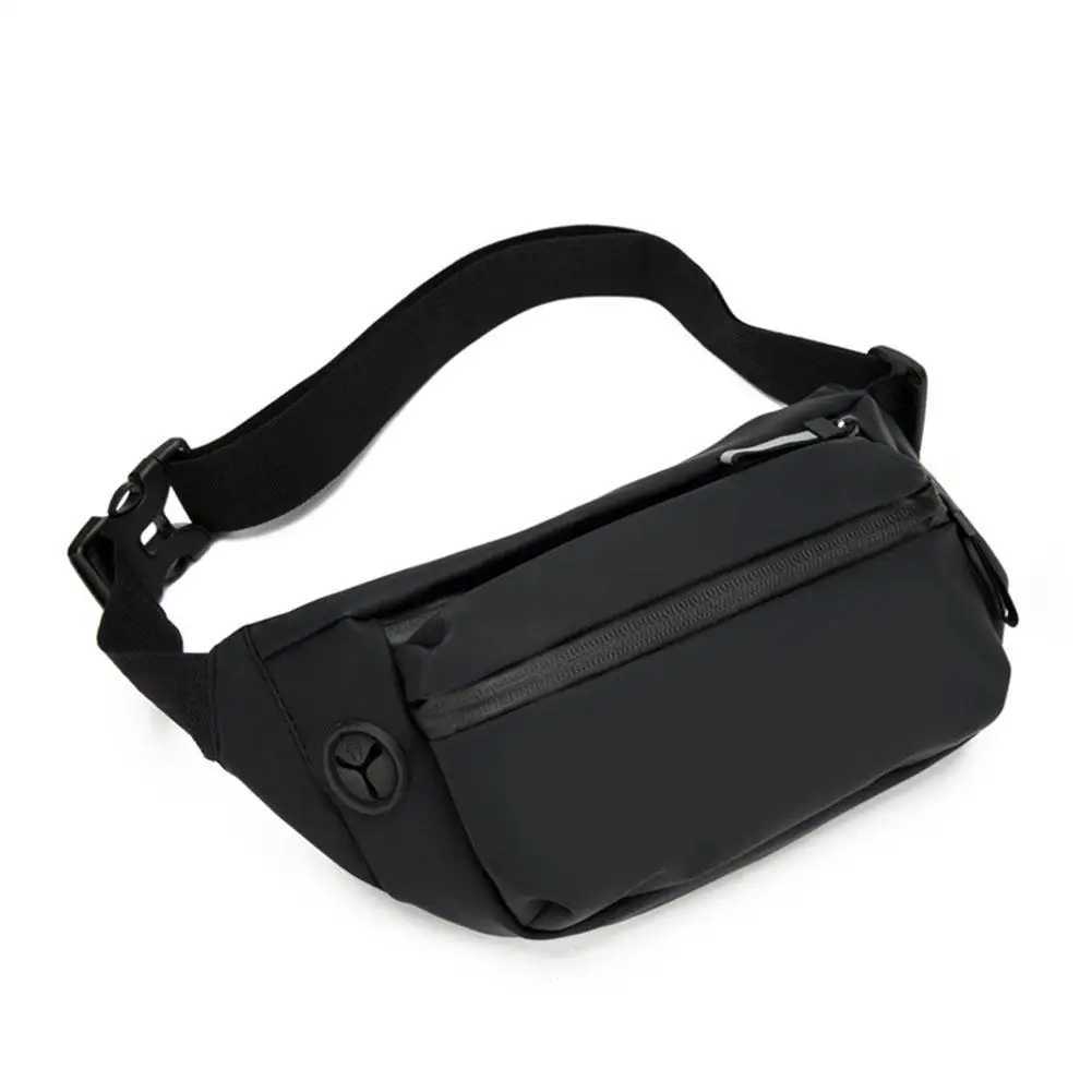 Mens and womens waist bags waterproof mens waistband bags abdominal banana bags womens kangaroo buttocks bags mens work wallet bags N0S2 Z250407