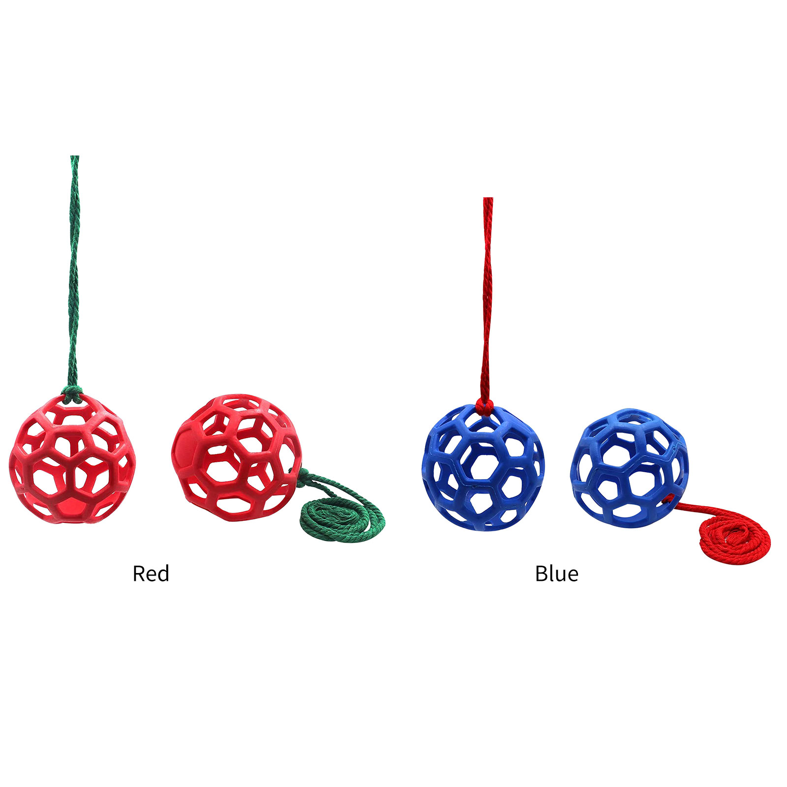 Horse Treat Ball Feeder Toy Hay Ball Hanging Feeding Toy for Horse Stable Stall