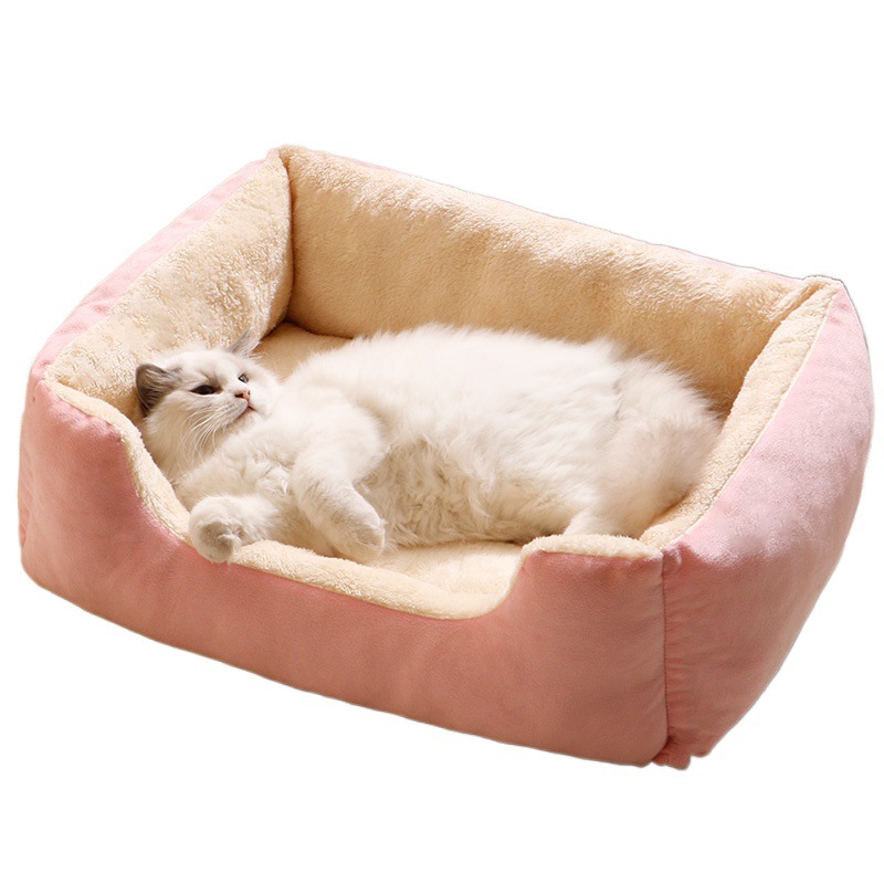 Bed for Cats Pet Products Cushions Kitten Goods Accessories Dog All Houses Supplies Things Accessory Habitats Basket House Beds