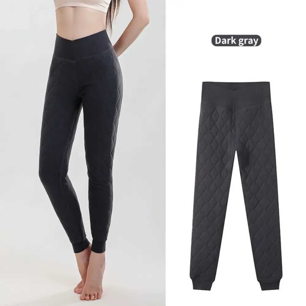 Cusual Wool Women Leggings Warm Thickened Underpants Autumn Winter Slim Fit Long PantsX240914
