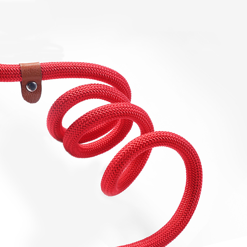 Dog Leash Explosion-proof Punch P Chain Dog Leash Anti-breakaway Suitable for Large,medium and Small Dogs Dog Leash Pet Supplies