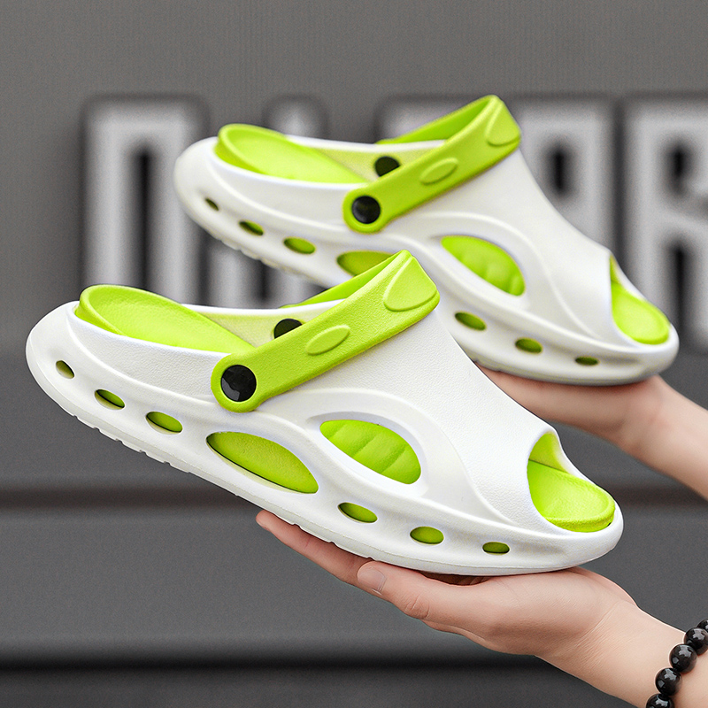 Fashion Men's Sandals Beach Outdoor Slippers Comfortable Slides Beach Clogs Men Casual Shoes Garden Shoes Summer Men Slippers