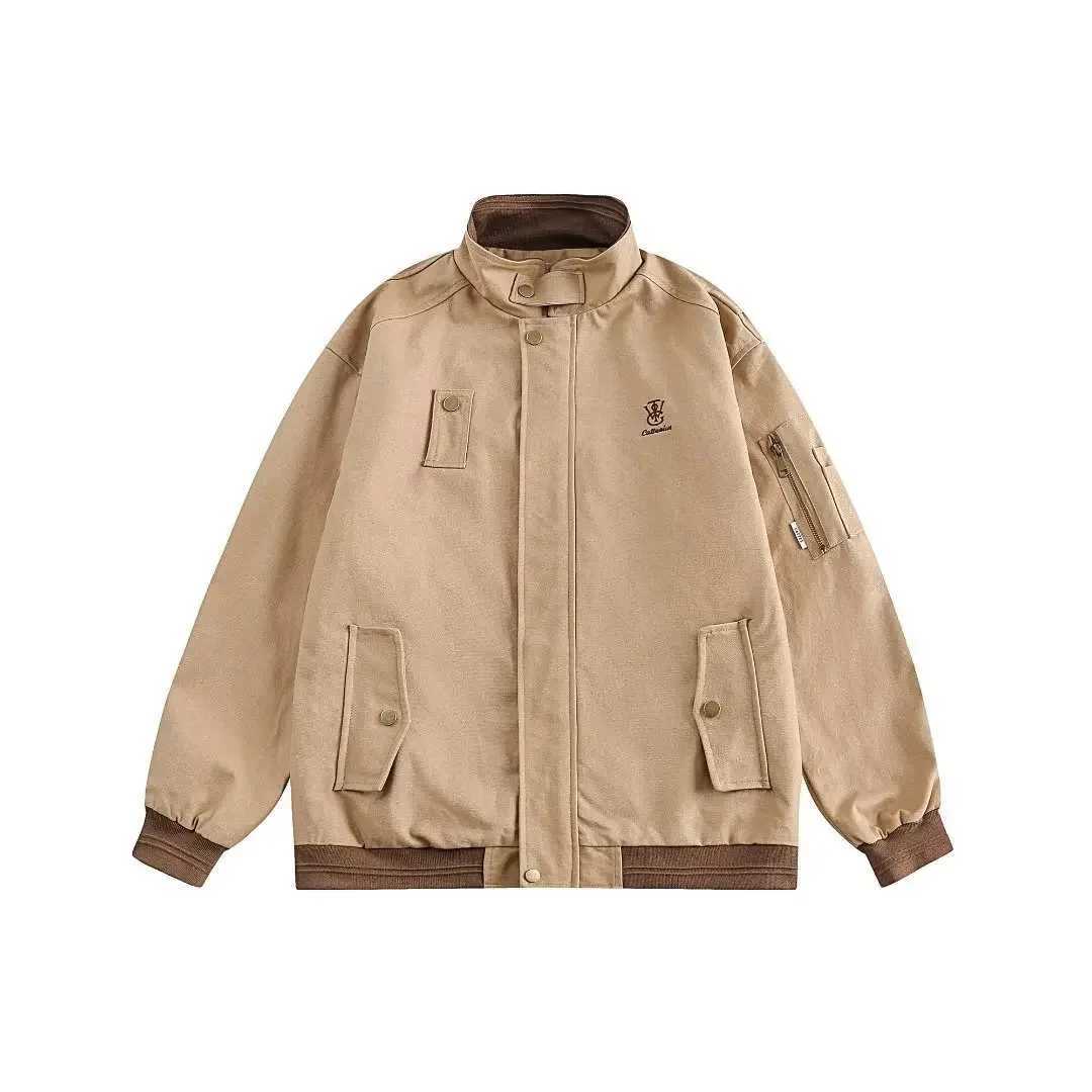 Japanese retro embroidery design loose womens jacket new spring summer autumn style colorful square flying suit jacket W240914