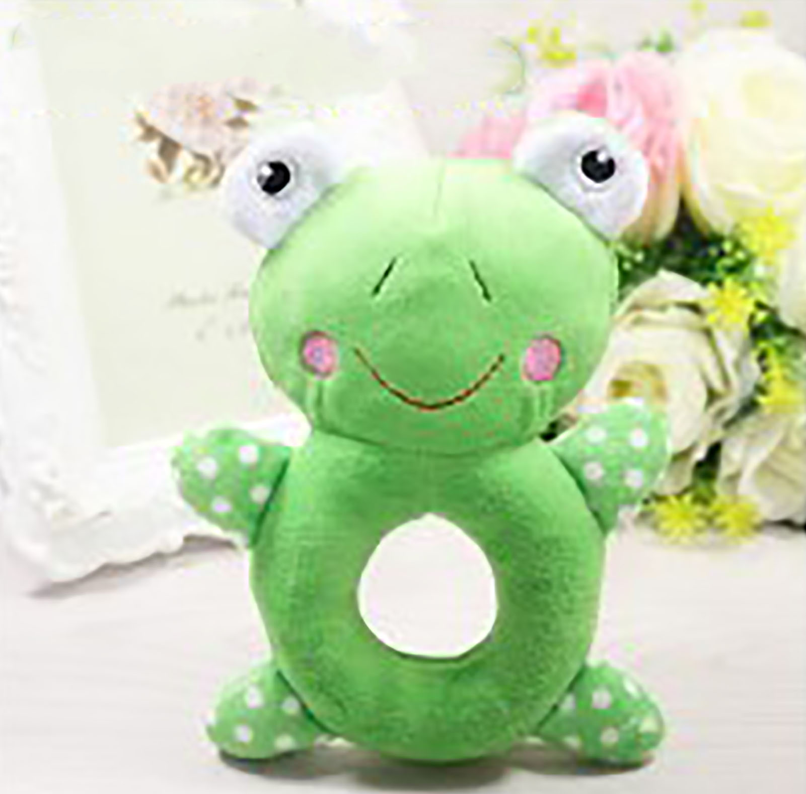 Cute Frog Shaped Plush Dog Toy, Bite Resistant, Teeth Grinding, Boredom, Anxiety Relief, Stuffed Dog, Puppy