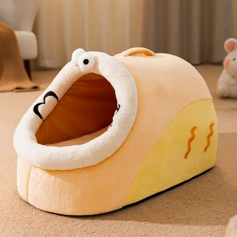 Cat litter Autumn/Winter Cat bed Cat House baby cat litter pet supplies Semi-enclosed dog litter pad