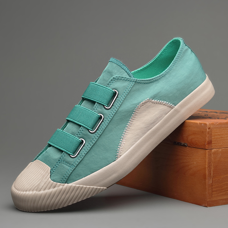 Men Casual Canvas Shoes Slip On Walking Sneakers Summer Trainers Leisure Shoes Men's Flats Slip Shoes 2024 New 20239