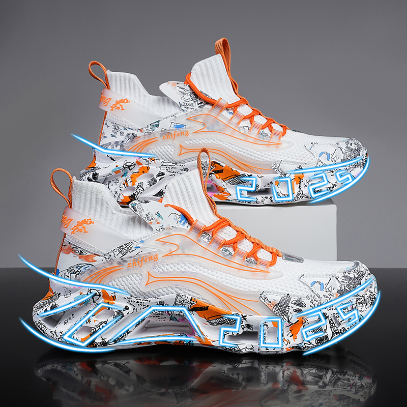 Marathon Shoes Men Casual Sneakers Blade Luxury Chunky Shoes Lightweight Comfortable Trainers Sneakers Tennis Male Footwear