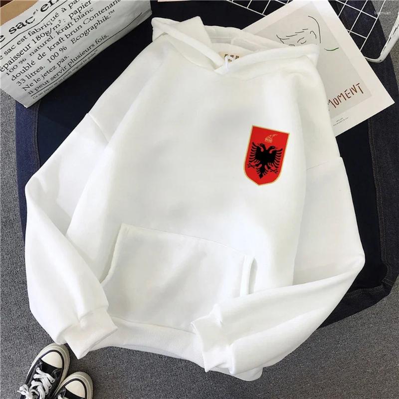 Women's Hoodies Albania Women Graphic Vintage Kawaii Streetwear Pullover Hooded Shirt Female Sweatshirts
