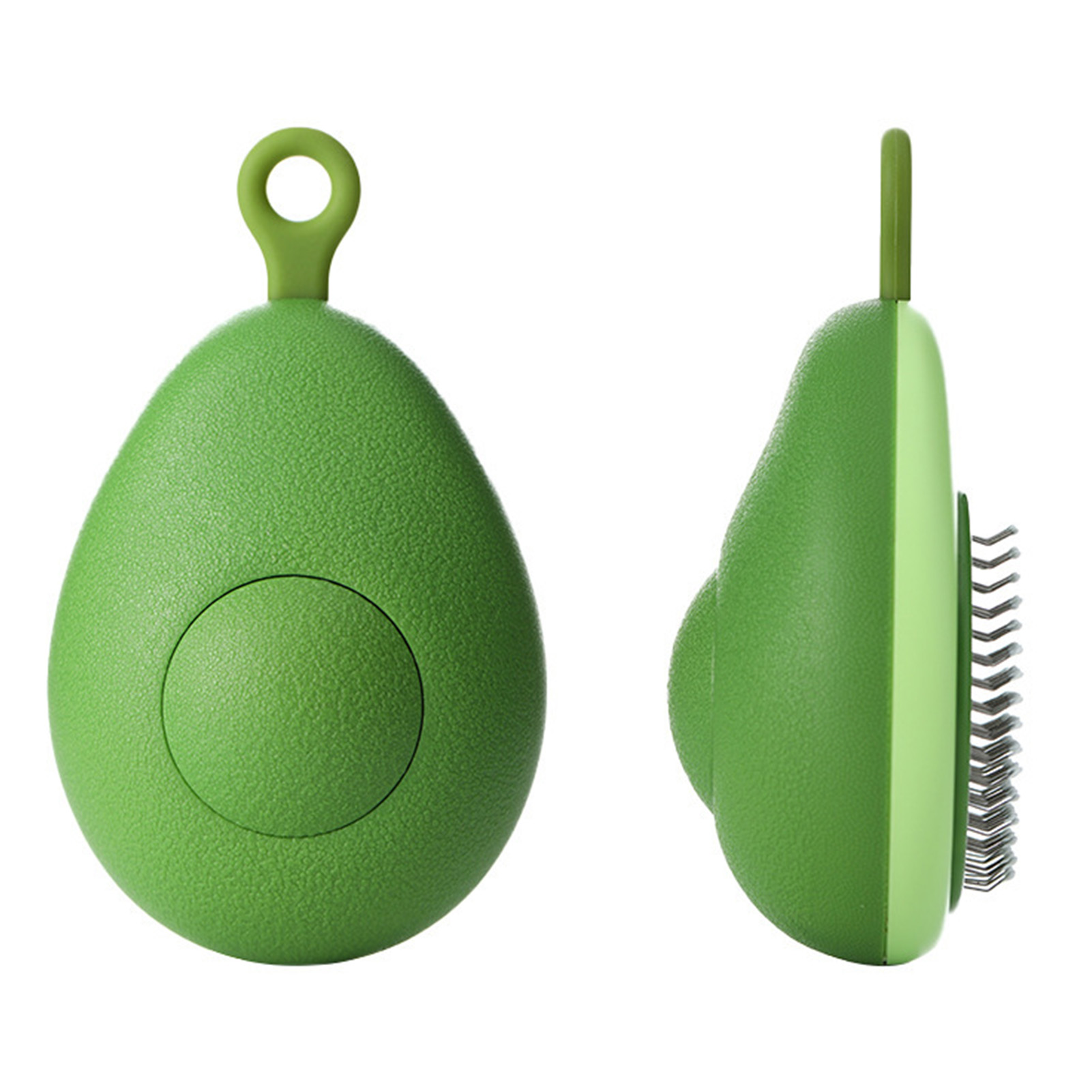 Pet Hair Comb Prevents Knots One Touch Cleaning Professional Cat Grooming Brush Cat Brush For Dogs Cat