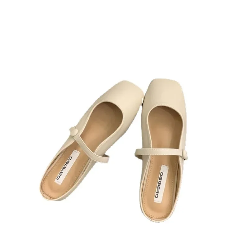 Korean Style Summer Women Shoes Retro Large Size Sandals for Women Fashion Casual Flat Shoes for Women Zapatos De Mujer