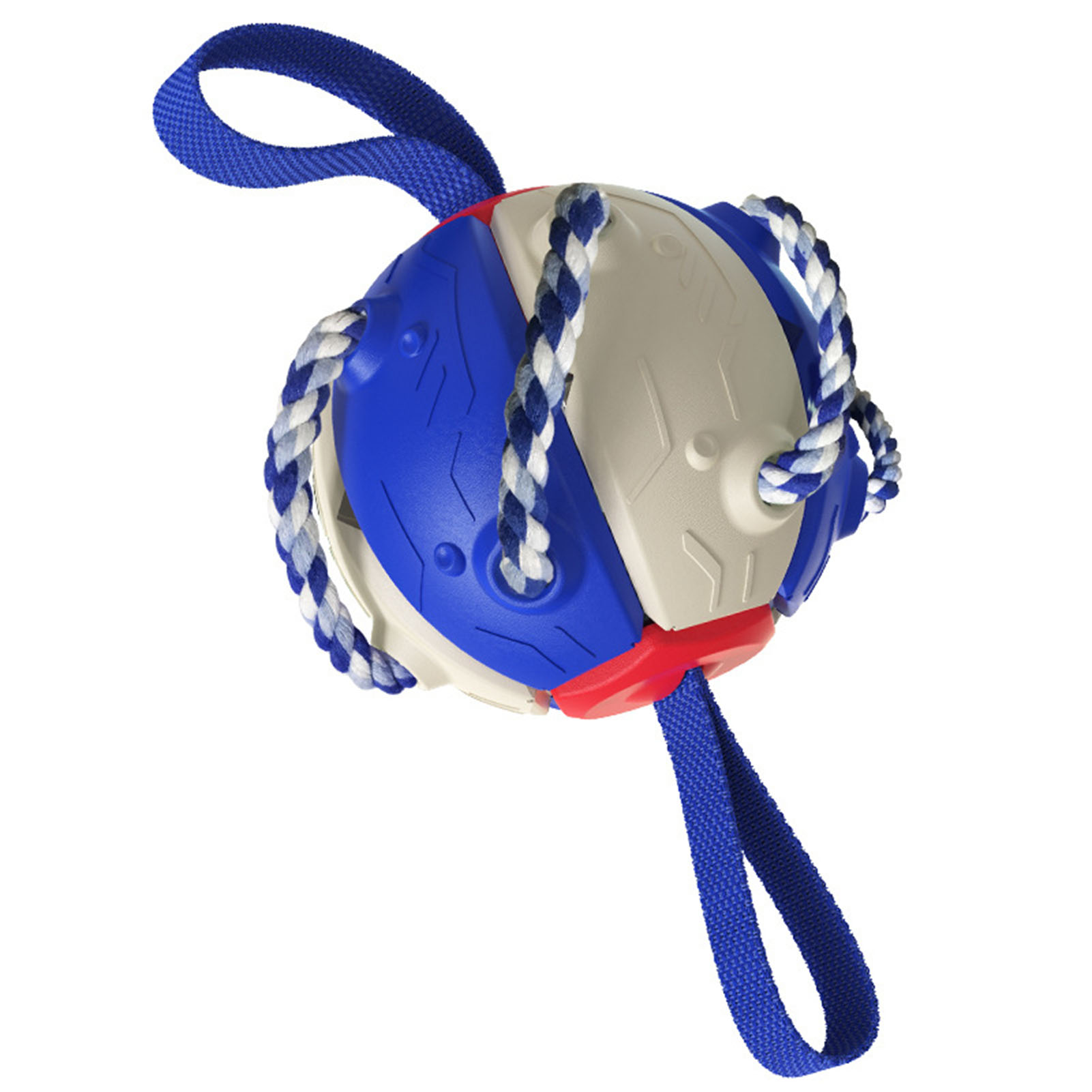 Interactive Dog Toy Portable Multifunctional Entertaining Outdoor Dog Training Toy For Puppy Small Big Dogs