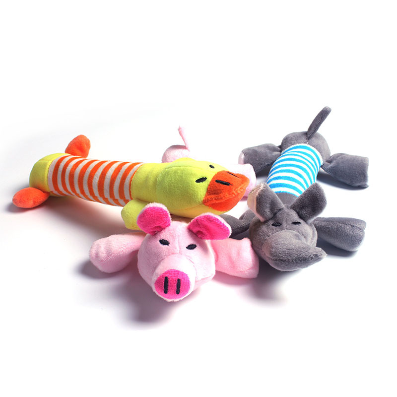 Pet Dog Toy Squeak Plush Toy For Dogs Supplies Puppy Pet Sound Funny Chew Molar Cute Pets Supplies Dog Training Toys