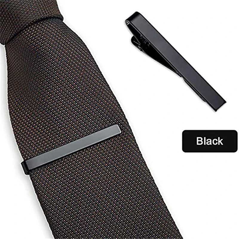 Fashion Men Metal Tie Clip Simple Tie Bar Buckle Practical Flat Pin Wedding Formal Party Tie Clip JewelleryX240914