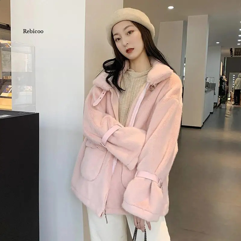 Womens Winter Coat Faux Fur Coat Womens Winter Jacket Fur Coat Teddy Jacket Womens Winter Sheepskin Coat Fur Coat Women 240911