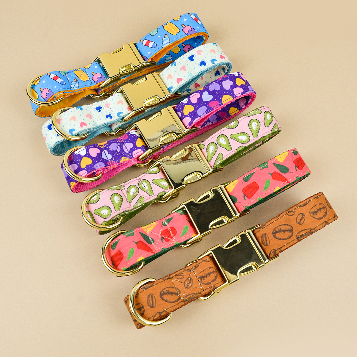 MIDEPET Low MOQ 2024 Popular Luxury Designer Custom Good Pet Dog Necklace Collar For Small Medium Large Dogs