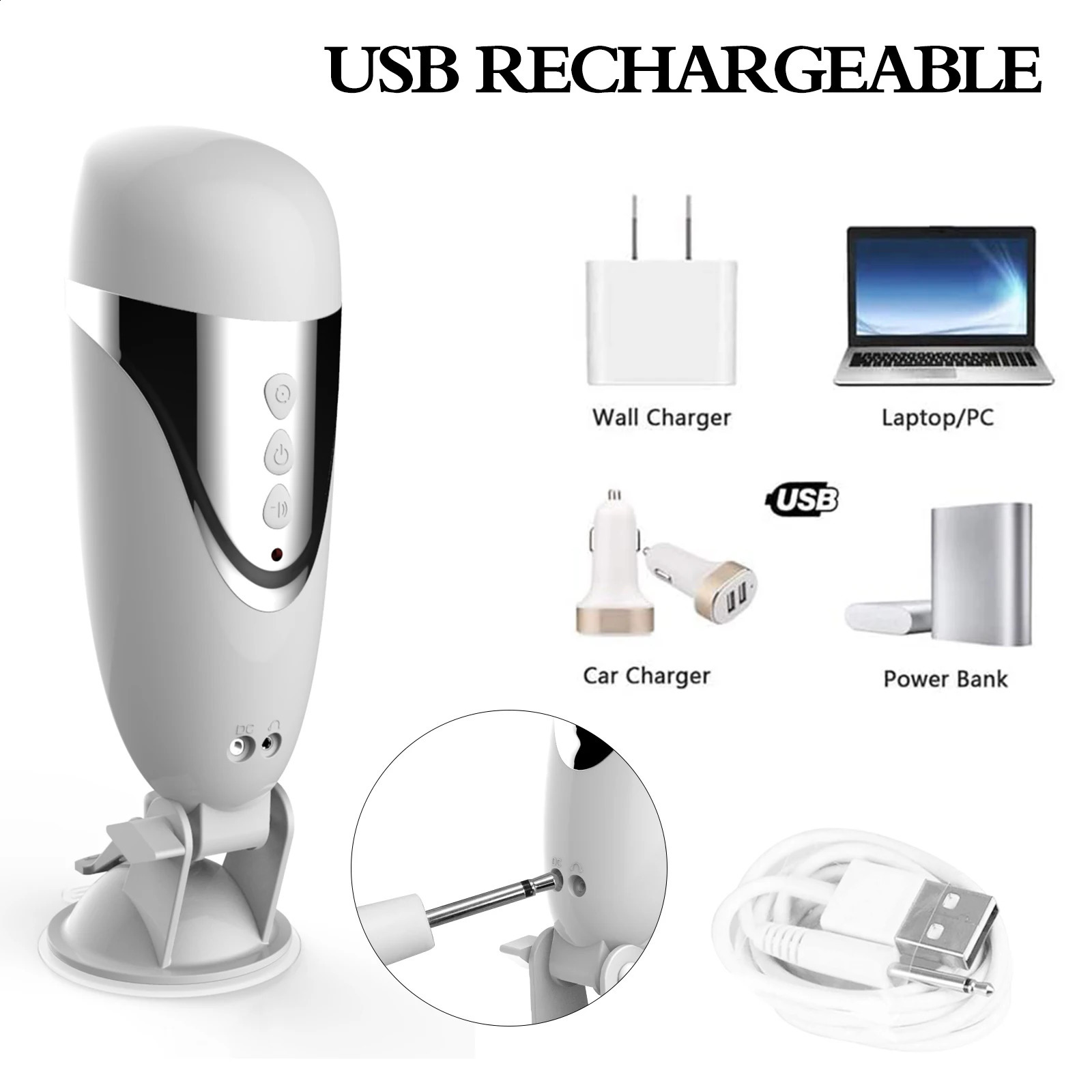 Yoaiv Male Masturbator Suction Cup Suck Bullet Vibrator Orgasm Sex Toys Realistic Vagina for Men Adult 18 Products 240711