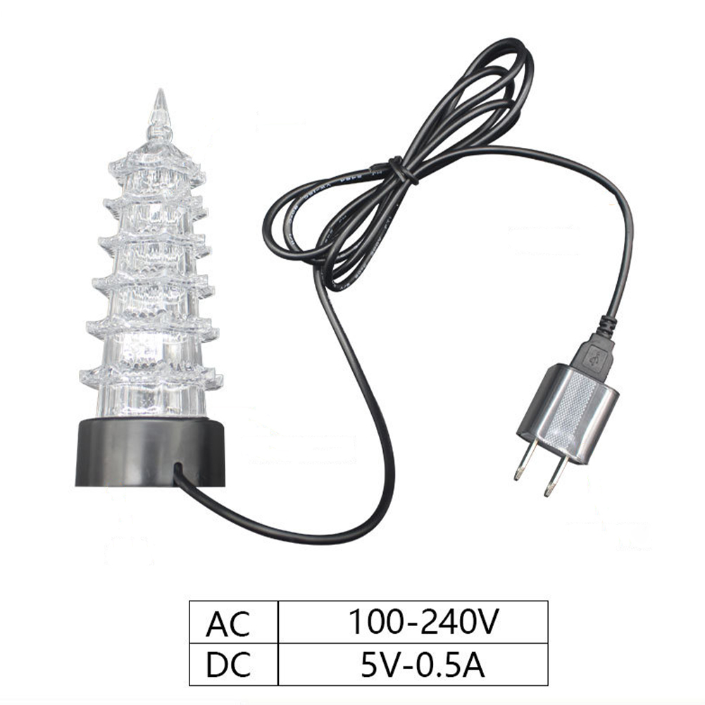 Colorful Aquarium Light LED Fish Tank Light High Brightness Reusable Water Tank Lamp Decoration For Fountain Pond Aquarium