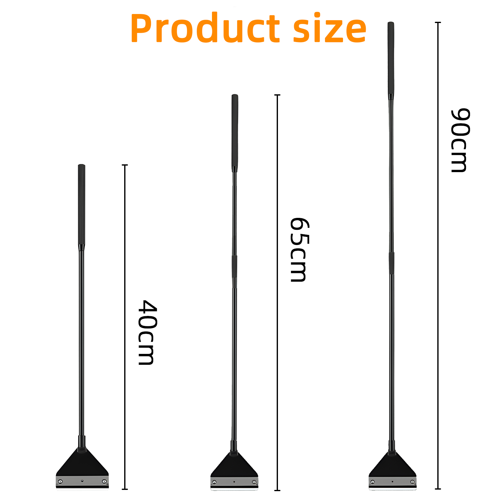 Algae Scraper for Glass Aquariums, Fish Tank Cleaner, Aquarium Algae Scrapers with 10 Stainless Steel Blades.