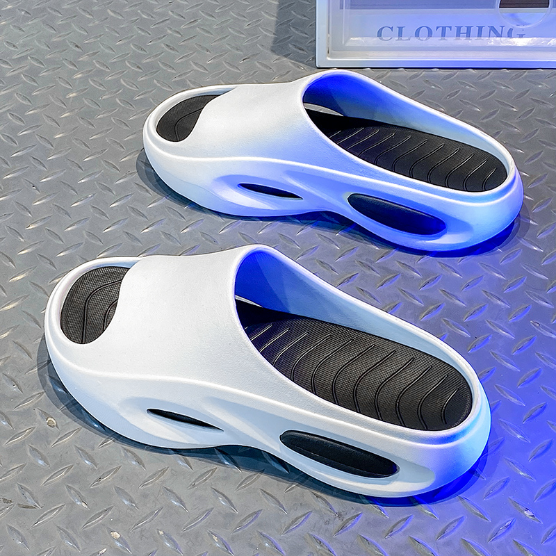 Men Slippers Indoor Outdoor Sandals Beach Trendy Comfortable Soft Sole Slides Mens Casual Shoes Mens Flip-flops Home Slippers