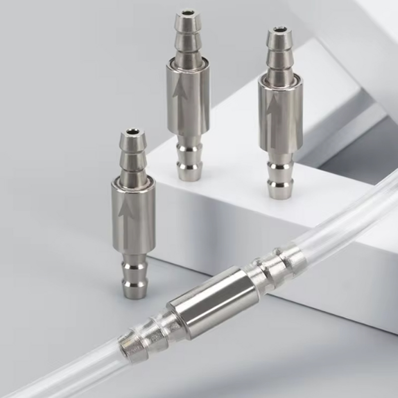 Aquarium CO2 check valve stainless steel anti drop tower type check valve fish tank CO2 generator equipment diffuser accessories