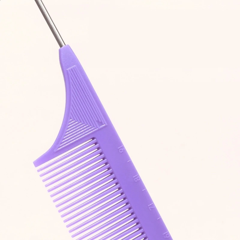 3Pcs Slick Back Hair Brush Set Bristle Teasing Comb for Women Baby Kids Black 240911