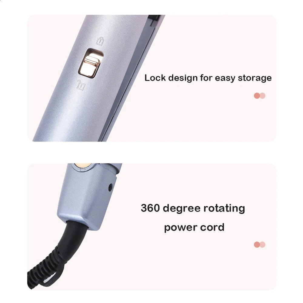 Mini Curler Ceramic Negative Ion Curling Iron Corn Perm Fluffy 3D Floating Splicing Curling Iron Digital Styling Tool 240907