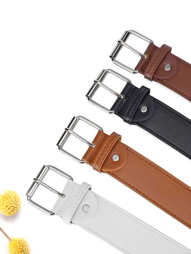 Fashion Bullet Belt Trendy Personality Punk Decoration Outdoor Travel Jeans Belt Simple BeltX240914