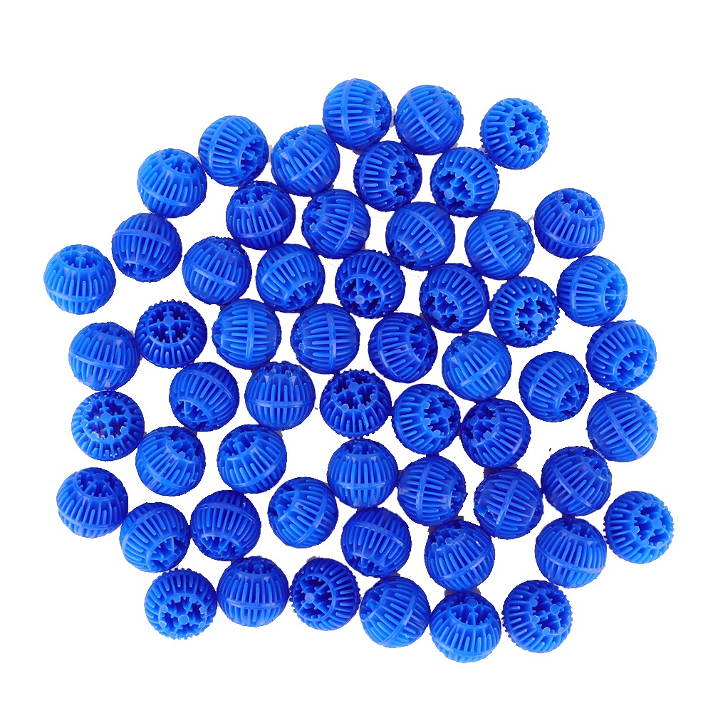 Aquarium Filtering Material, Biologic Filter Media Balls, Reusable, Freshwater, Seawater