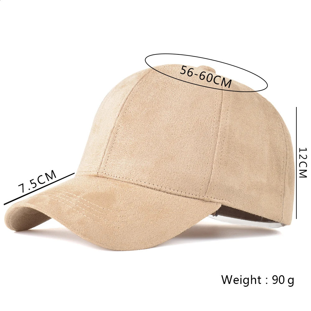 Fashion Baseball Cap Women Gorra cap Street Hip Hop Caps Suede Hats for Ladies Black Grey Baseball cap 240912