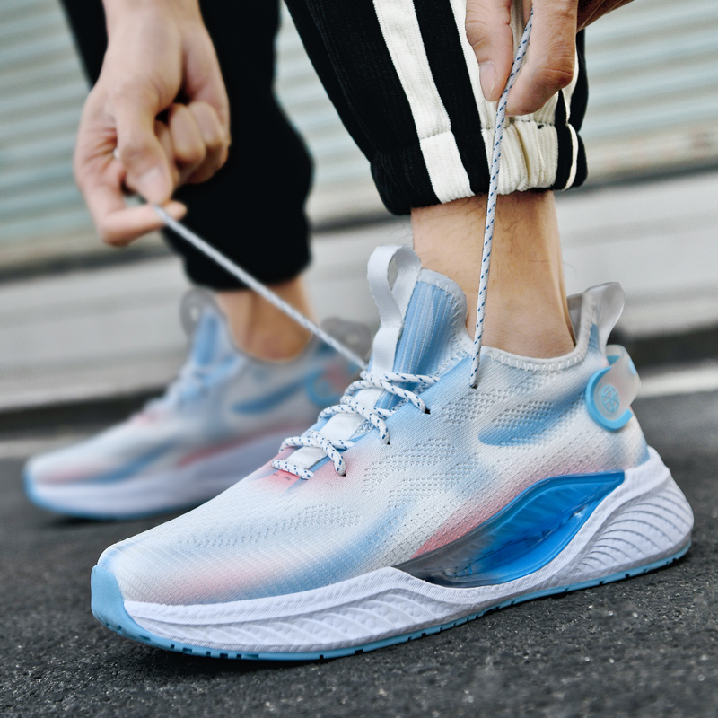 Marathon Air Cushion Shoes Men Casual Sneakers Breathable Running Shoes Lightweight Comfortable Trainers Sneakers Male Footwear