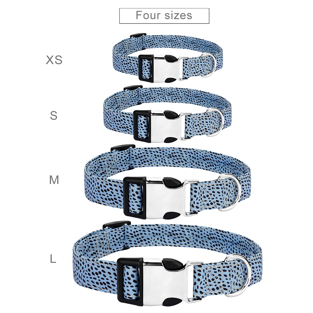 Dog Collar,Breathable Puppy Collars,Adjustable for Small Medium Large Dogs,Special Design Nylon Dog Pet Collar with Metal Buckle