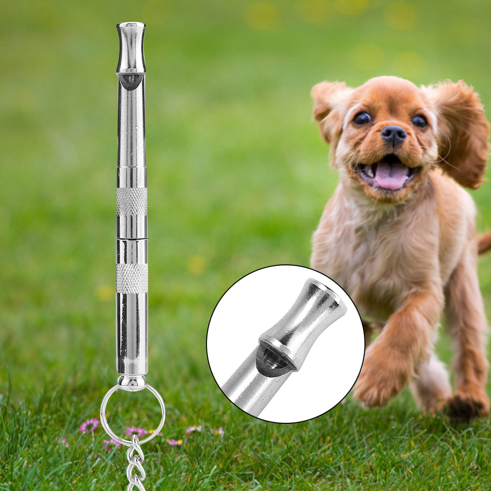 Dog Training Whistle Ultra Sonic For Barking Control Adjustable Sound Pitches