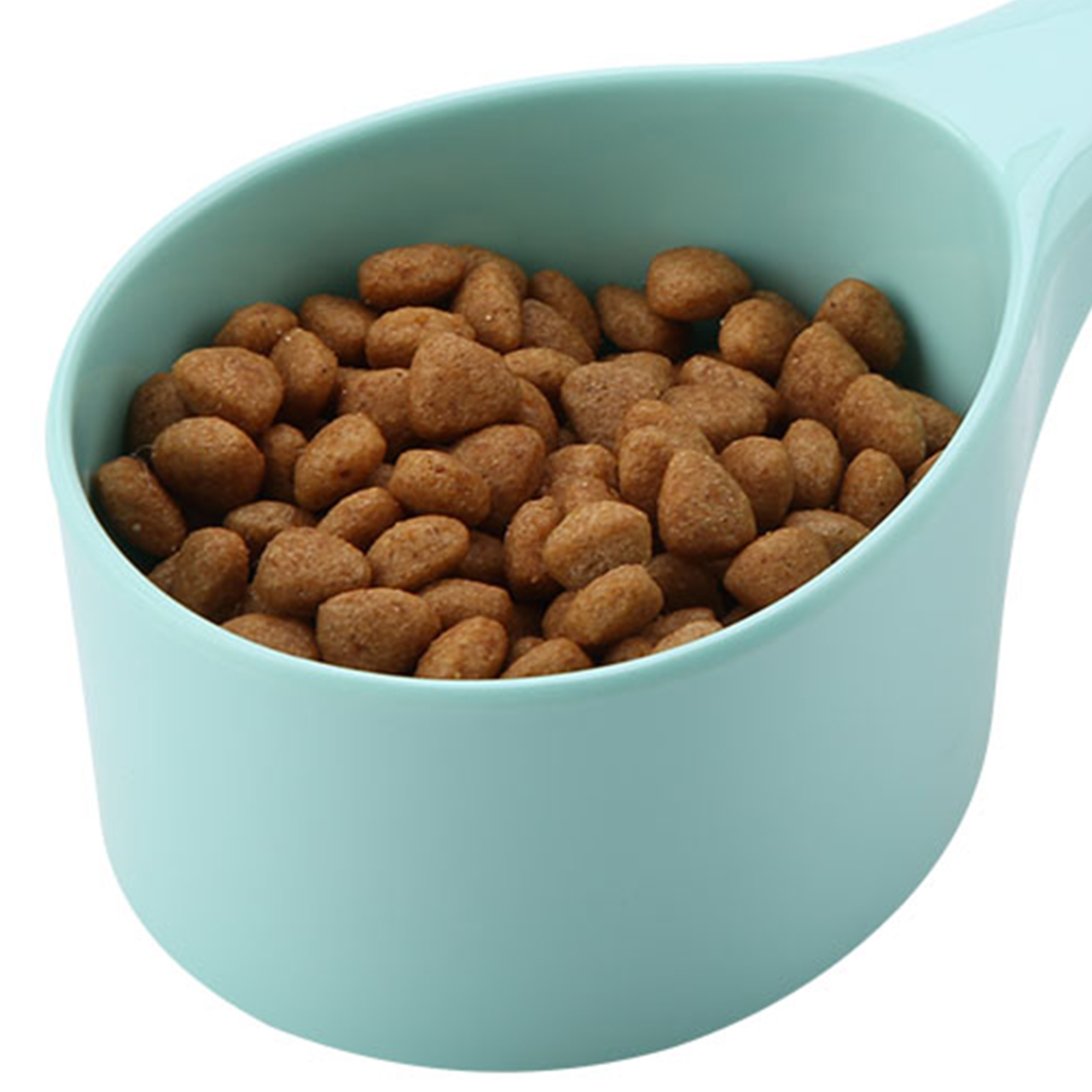 Pet Cat Food Measuring Spoon Cup Safe Dog Feeding Kitchen Plastic Scoop
